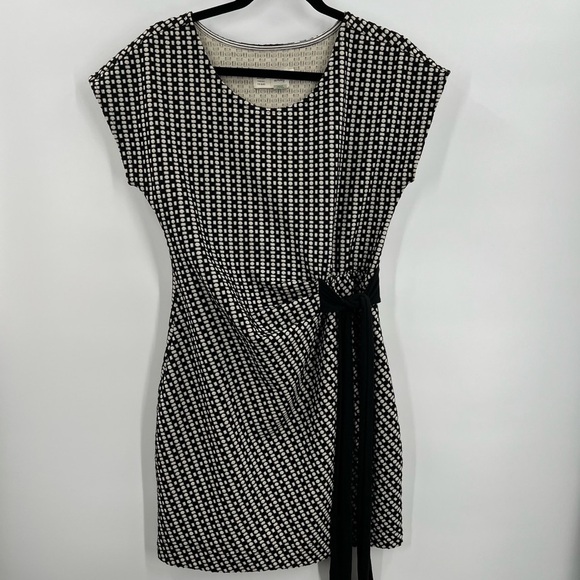 Anthropologie Dress Black/White Ladies Small - Picture 6 of 6